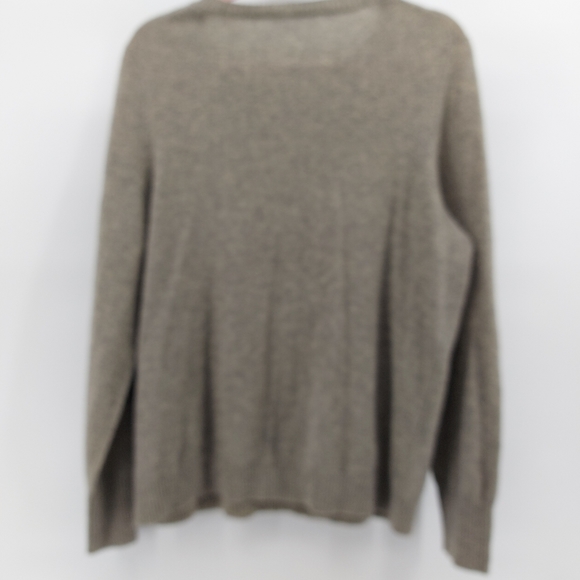 Pendelton Cashmere Sweater Crewneck Size Medium Brown - Picture 4 of 4